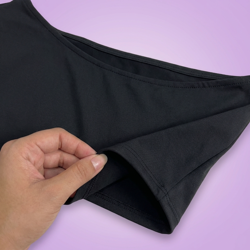 Kit 2 Blusas Femininas Plus Size em Suplex Premium com Decote Canoa e Laço Removível