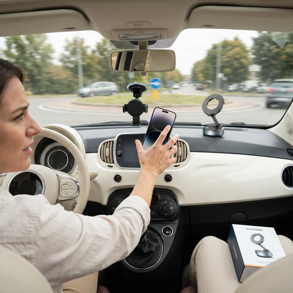 Still grabbing your phone mid‑turn?